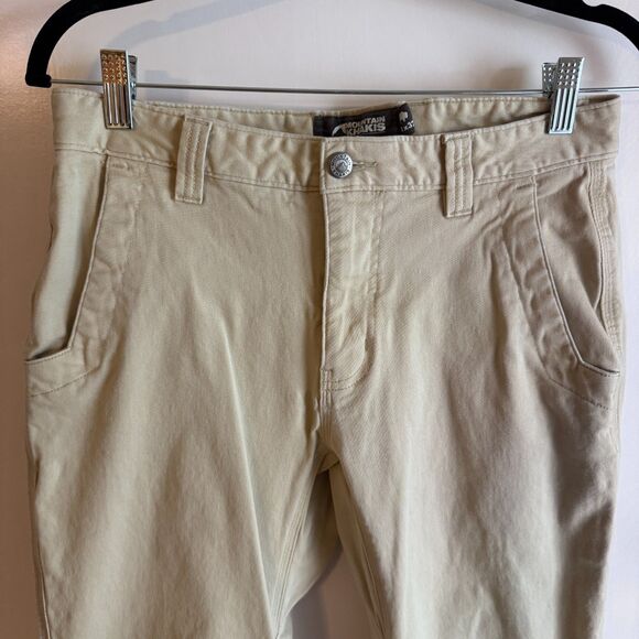 Mountain Khakis Other - Mens Mountain Khakis Teton Pant Modern Fit Size 31x32 Retro Khaki Color EUC